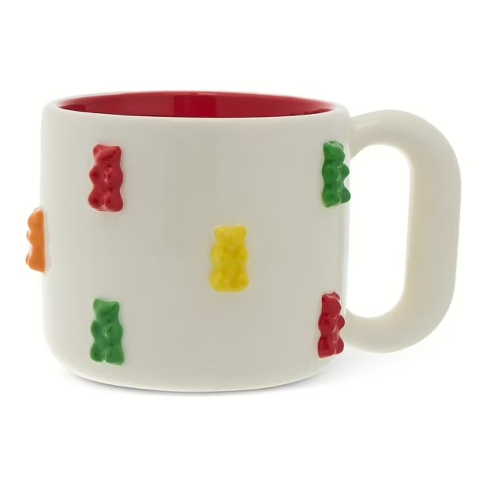 NEW Haribo Gummy Bears Ceramic Sculpted Coffee Mug 16 fl oz Collectible 2025